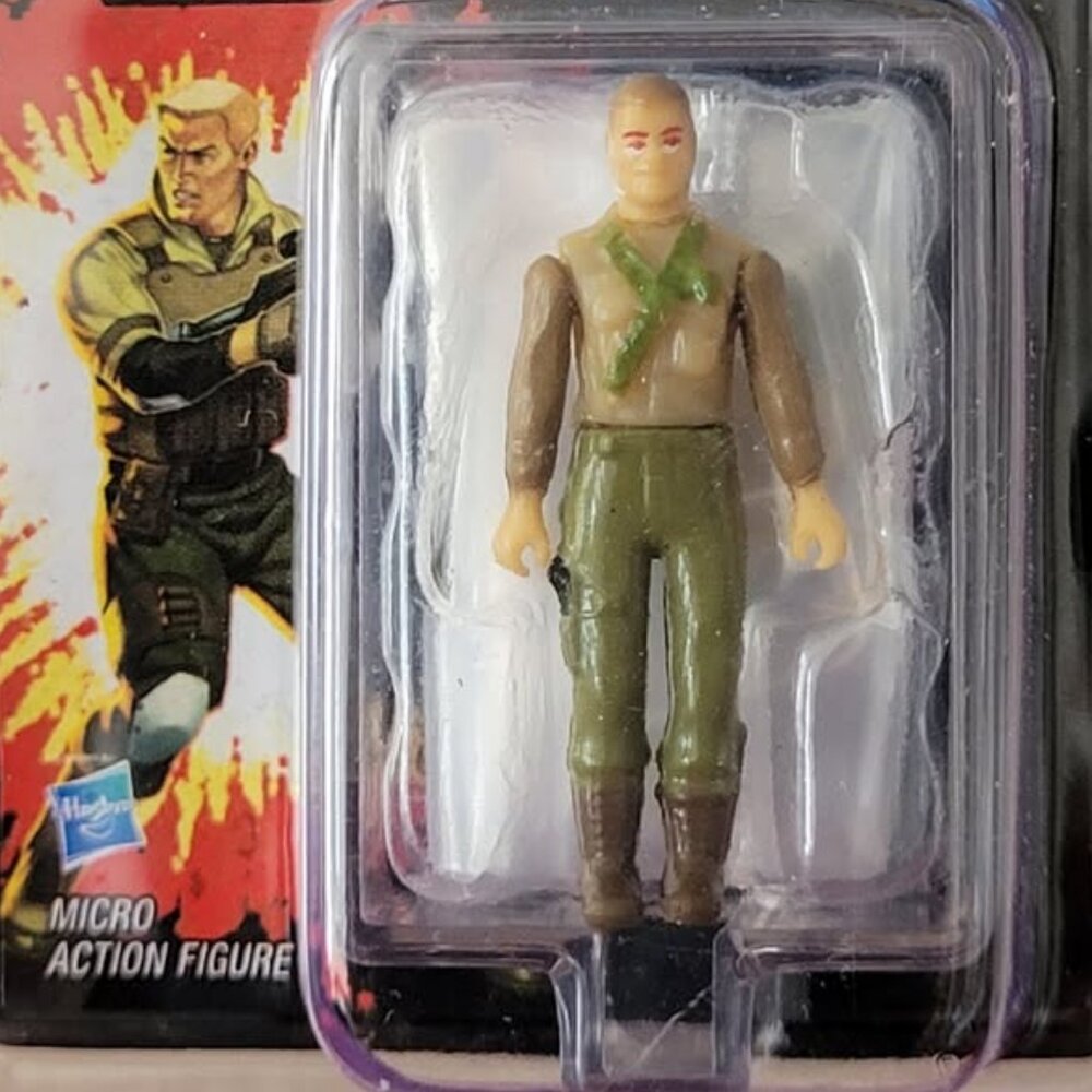 2021 G.I. JOE, FIRST SERGEANT DUKE, MICRO ACTION FIGURE, MINT IN THE PACKAGE!!!